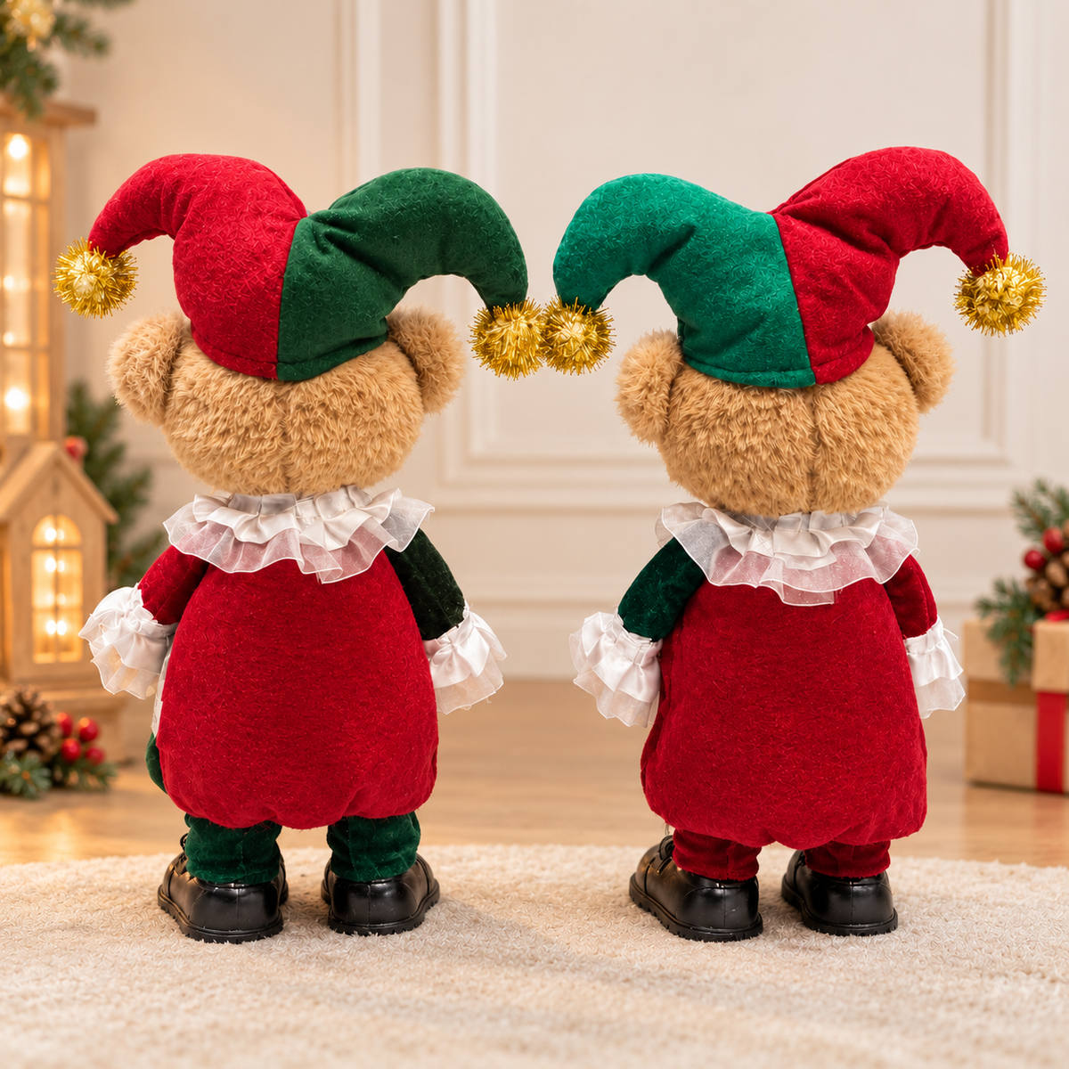 Merry Moves Dancing Teddy Bear - Set Of 2