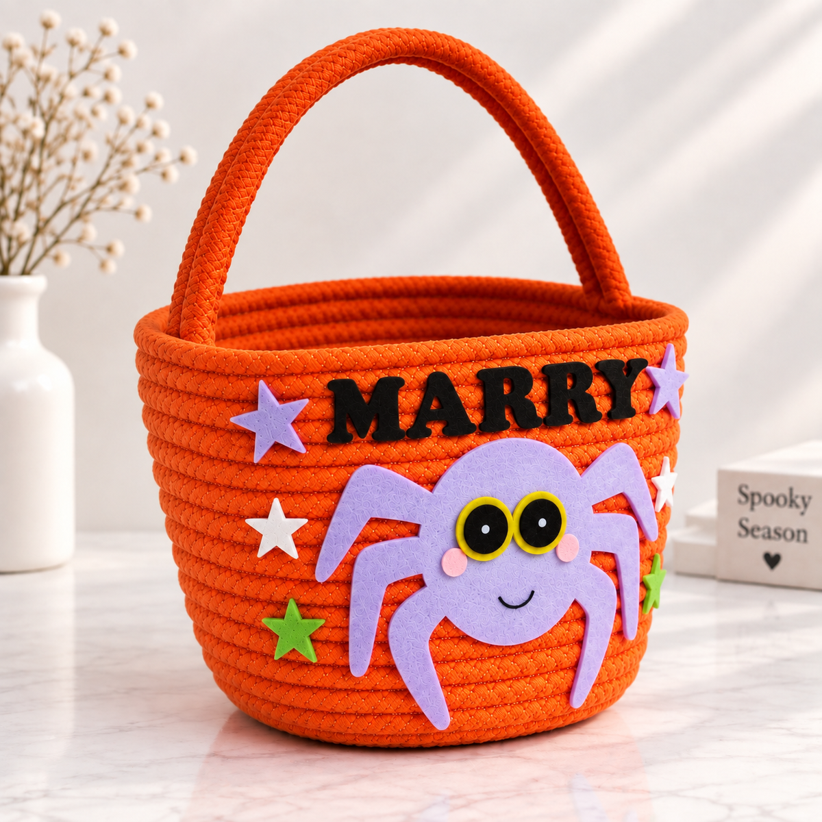 Midnight Spider Treat Basket