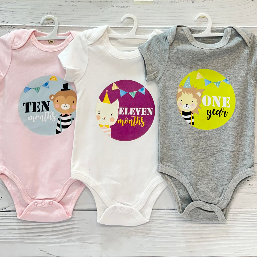 Milestone Memento Romper (Set of 12)