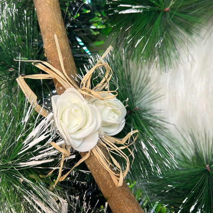 Babble Wrap Mistletoe Majestic Wreath