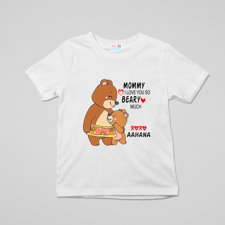 Mommy Loves Me Beary Much White Combo