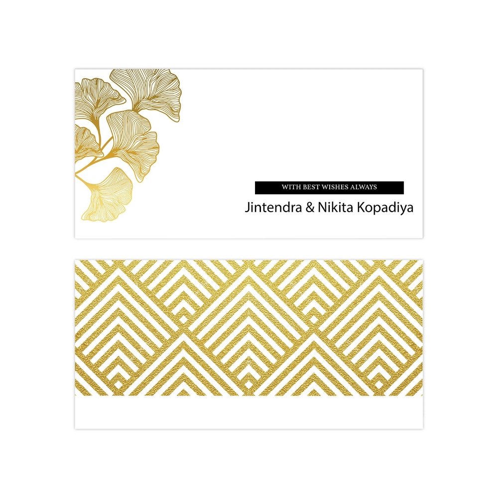 Money Envelopes - All Gold (Set of 25)