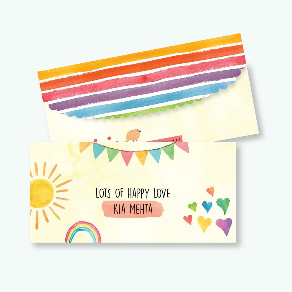 Money Envelopes - Happy Place (Set of 25)