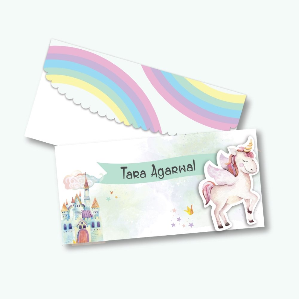 Money Envelopes - Magical Unicorn (Set of 25)