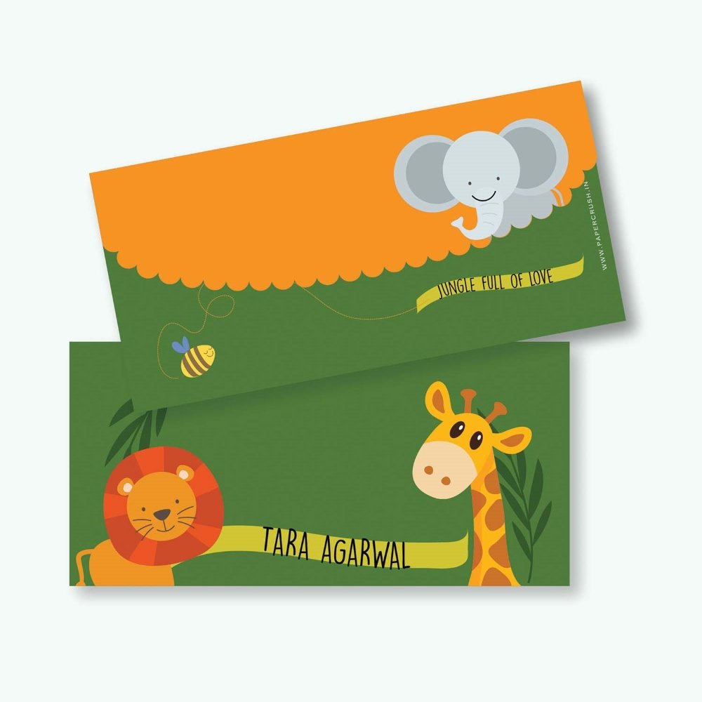 Money Envelopes - Rainforest (Set of 25)