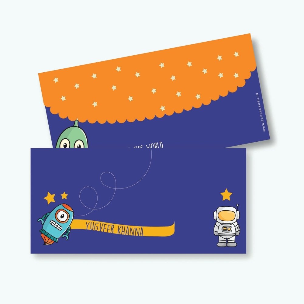 Money Envelopes - Space (Set of 25)