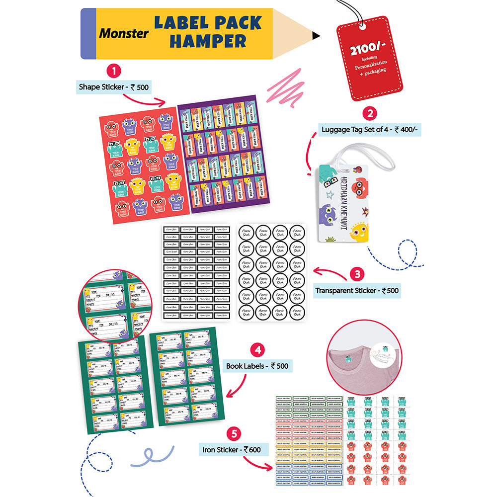 Label Pack Hamper - Boys