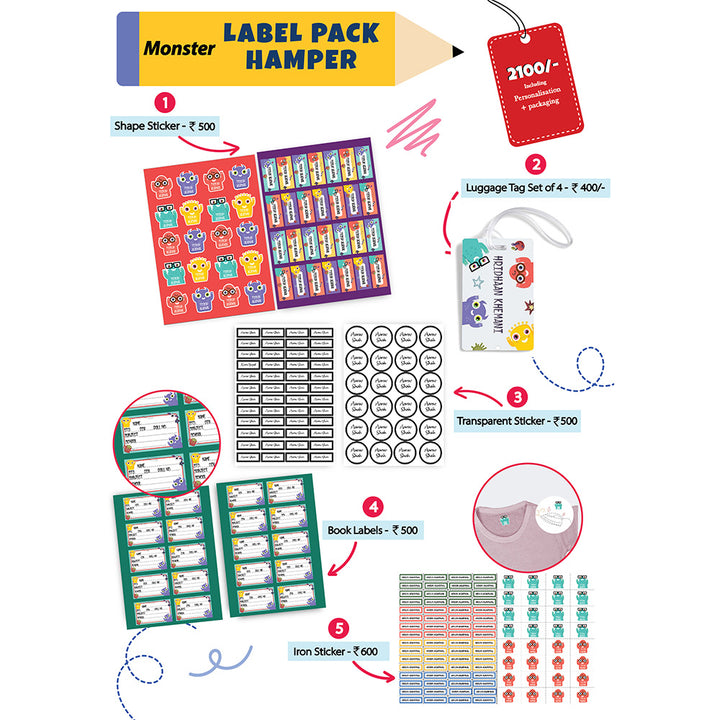 Label Pack Hamper - Boys