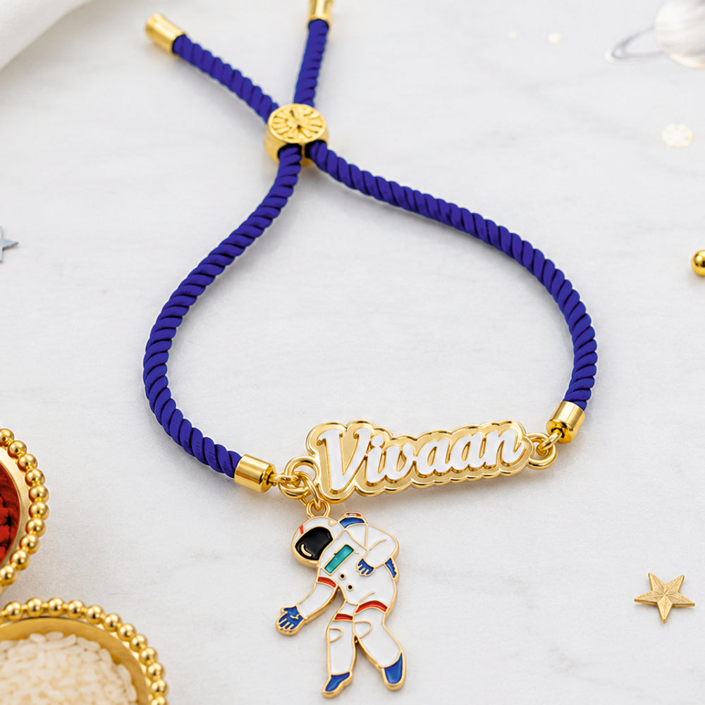 Babble Wrap Moonwalk Magic Personalised Rakhi