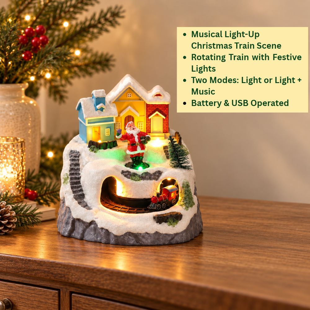 Musical Light-Up Christmas Village