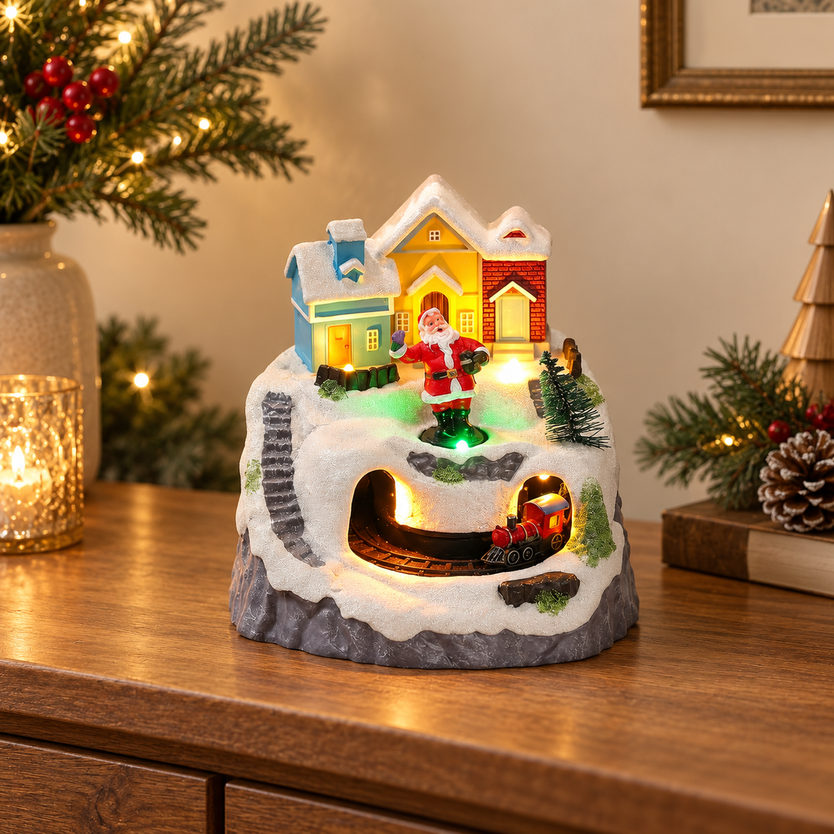 Musical Light-Up Christmas Village