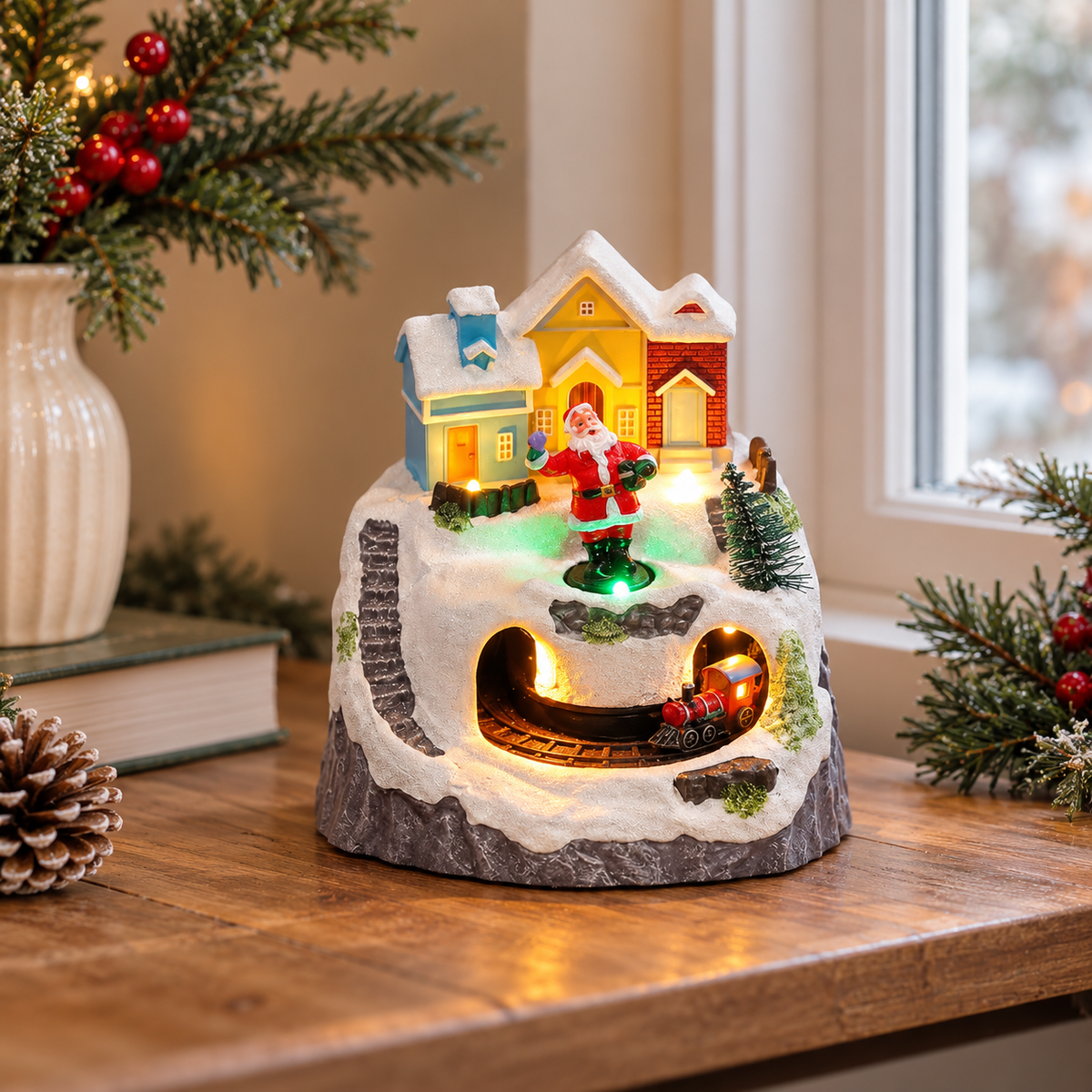Musical Light-Up Christmas Village