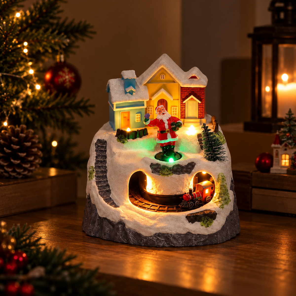 Musical Light-Up Christmas Village
