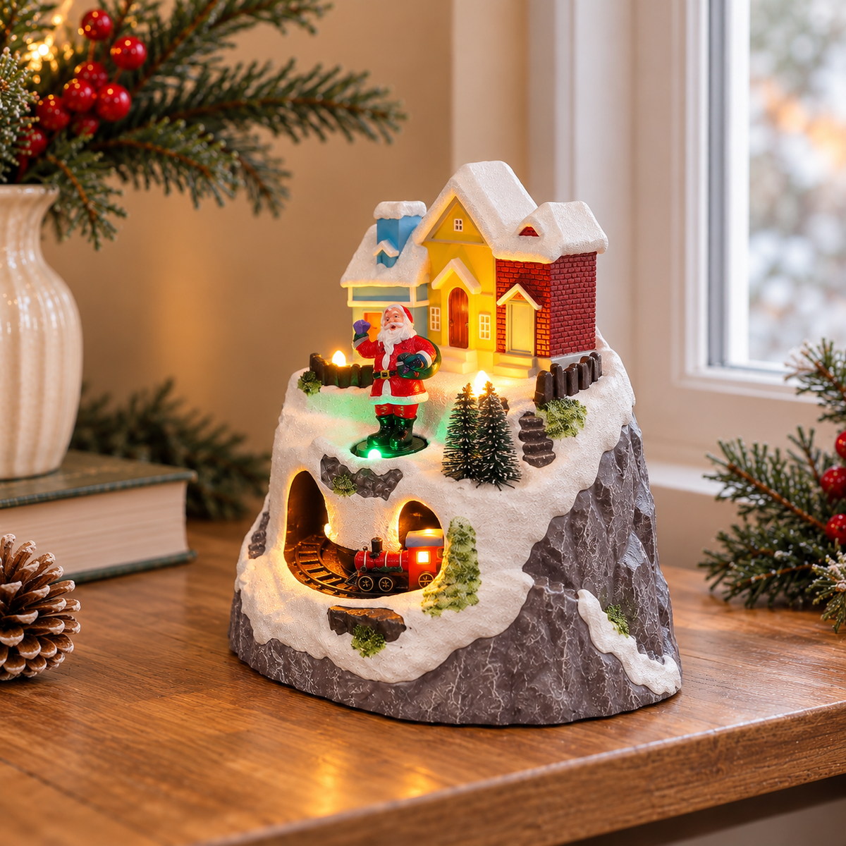 Musical Light-Up Christmas Village