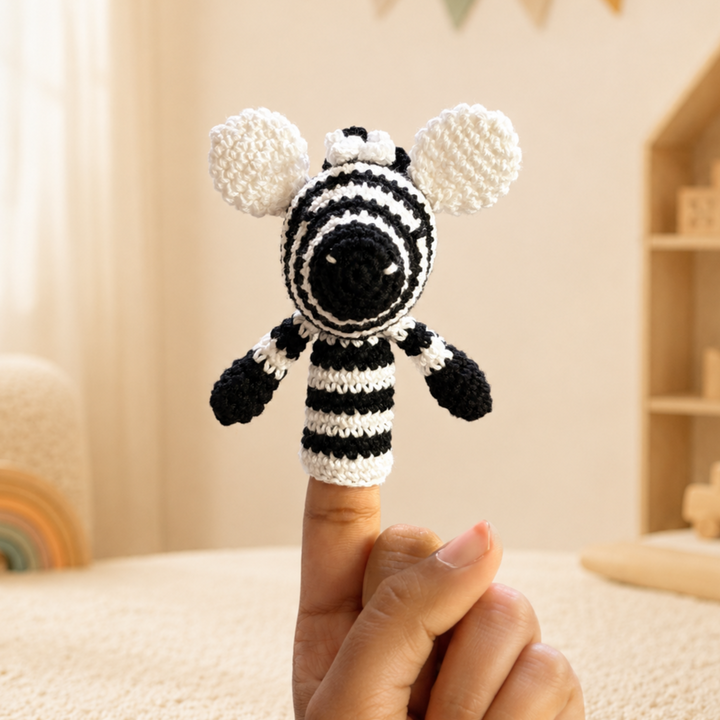 Babble Wrap Little Fingers, Big Stories – Animal Puppet Set Of 5