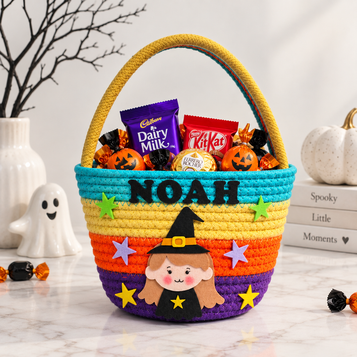 My Little Witch Trick-or-Treat Basket