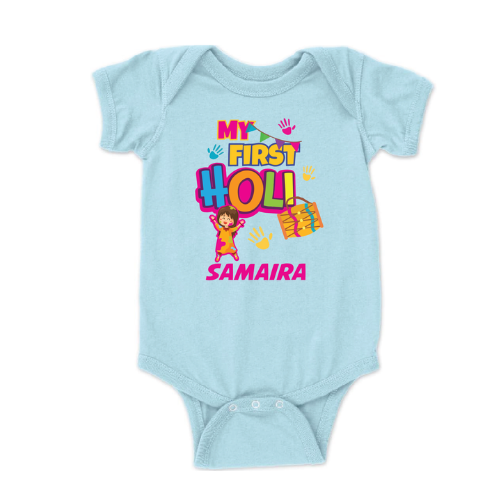 My First Holi Romper - Dhol Ki Dhun