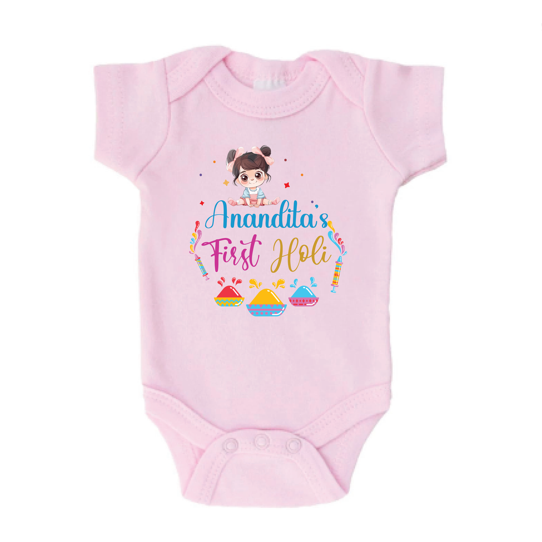 My First Holi Romper - Holi Spectrum