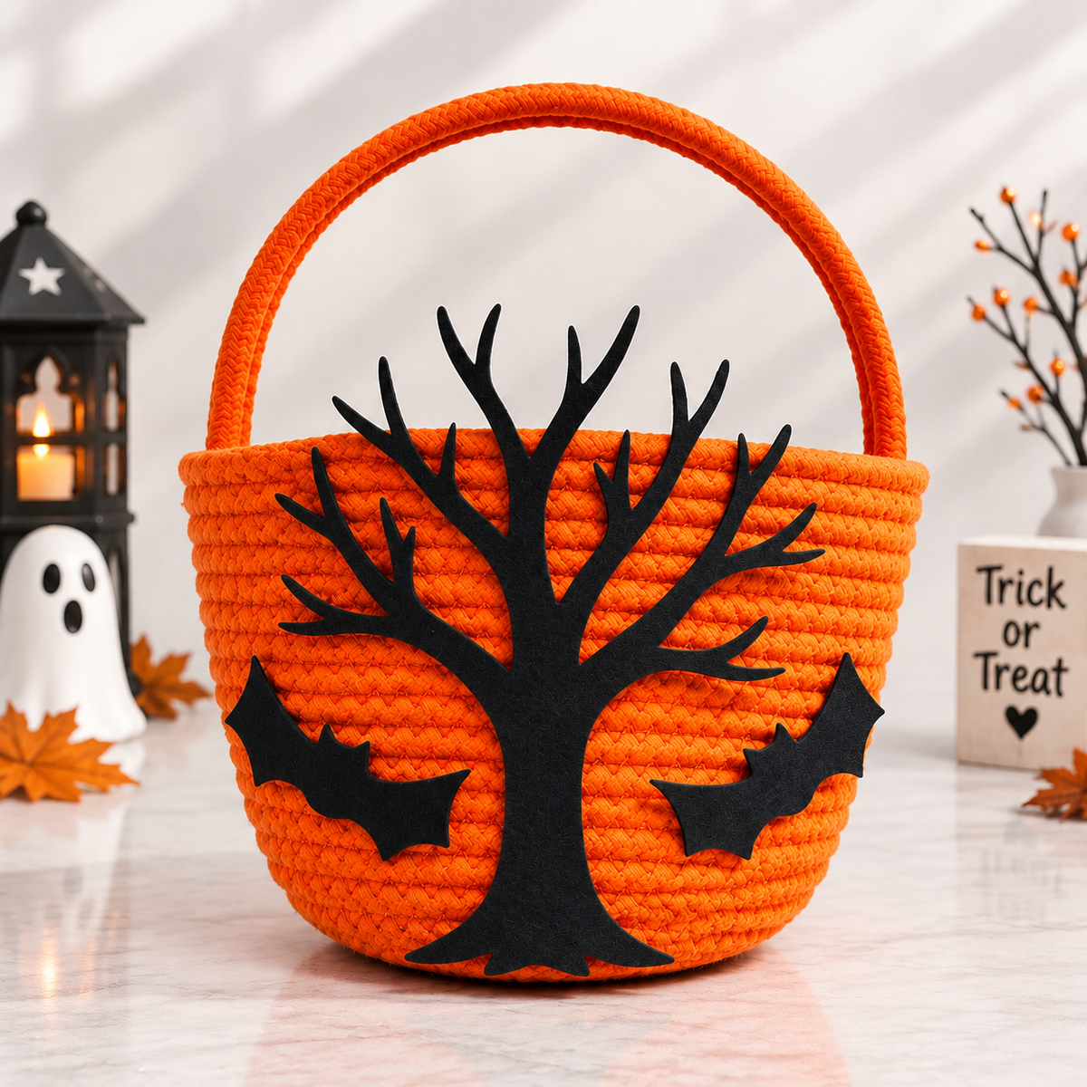 Mystic Halloween Tree Basket
