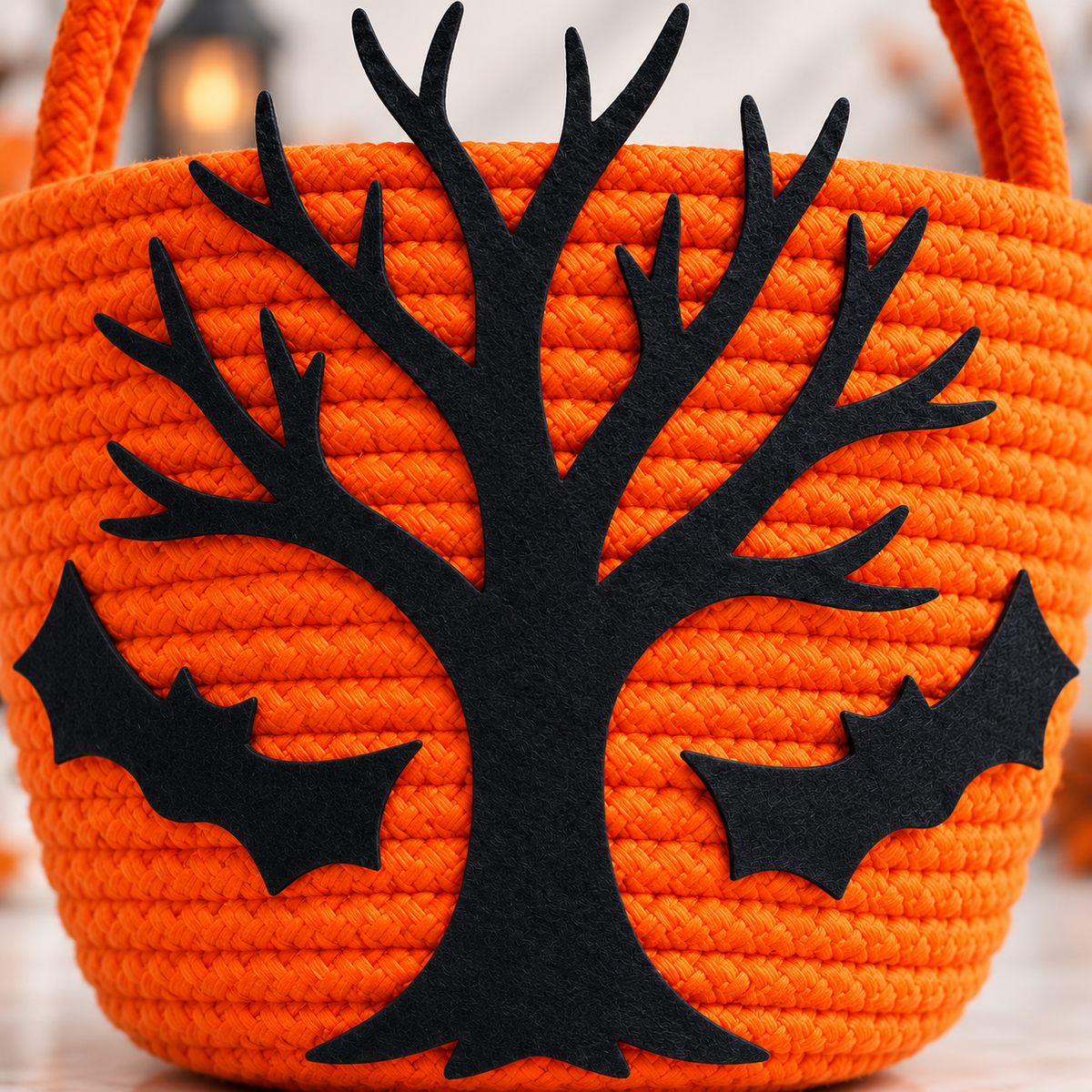 Mystic Halloween Tree Basket