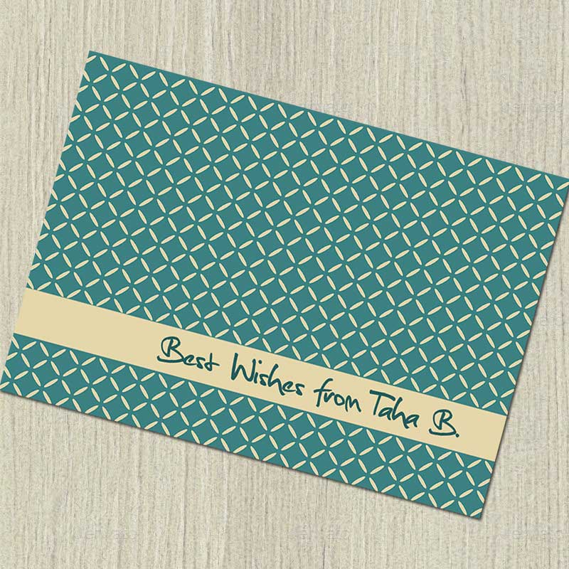 Teal Gift Notecards