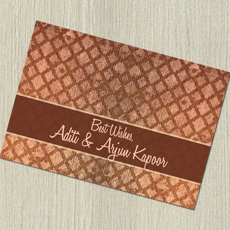 Brown Monocrome Gift Notecards