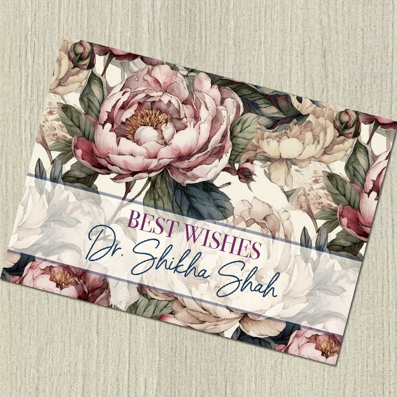 Peonies Gift Notecards