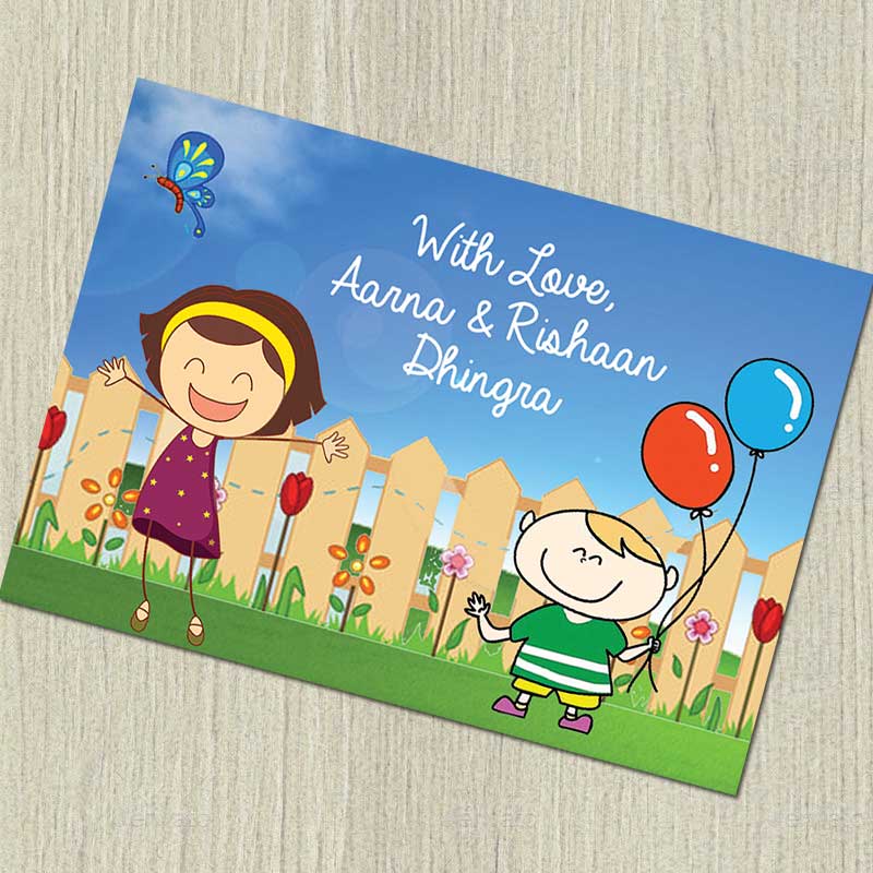 Balloons Gift Notecards