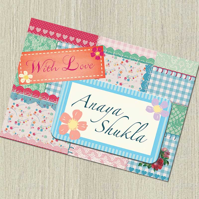 Shabby Floral Gift Notecards