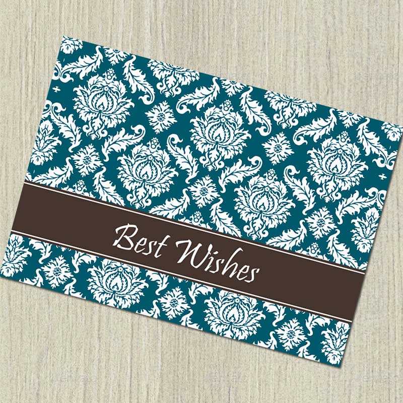 Damask Gift Notecards