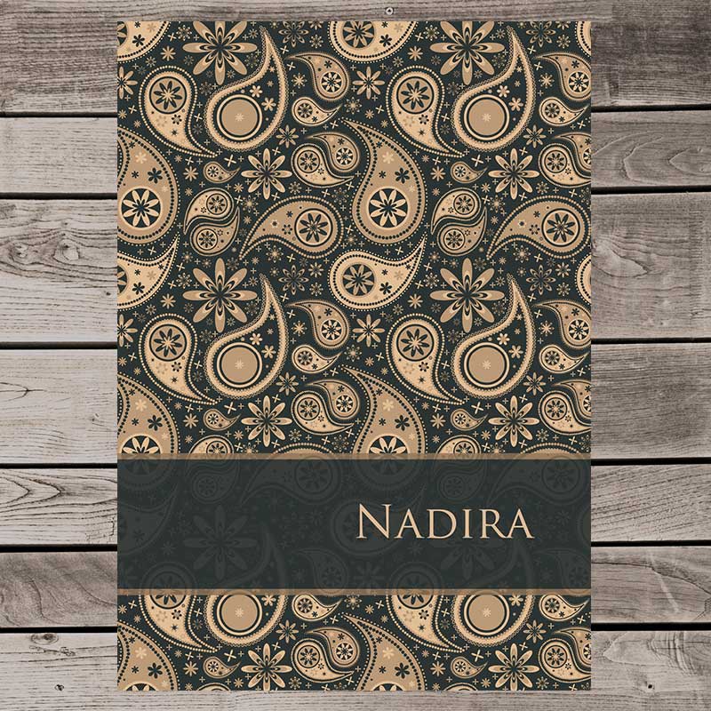 Paisley Notepad – Babble Wrap