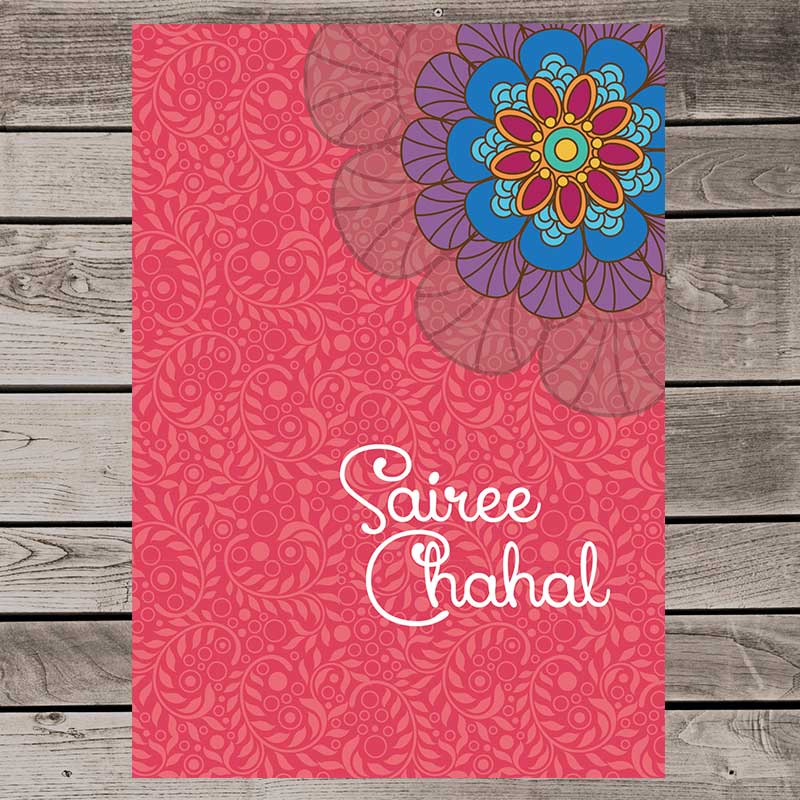 Red Floral Notepad – Babble Wrap