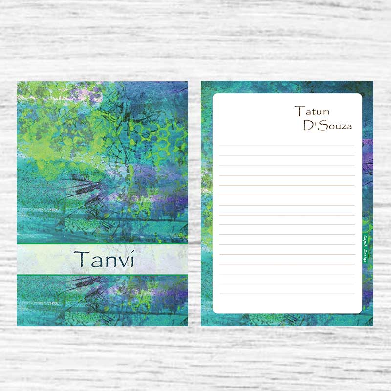 Water Color Letterpad