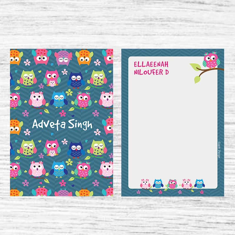 Blue Owls Letterpad