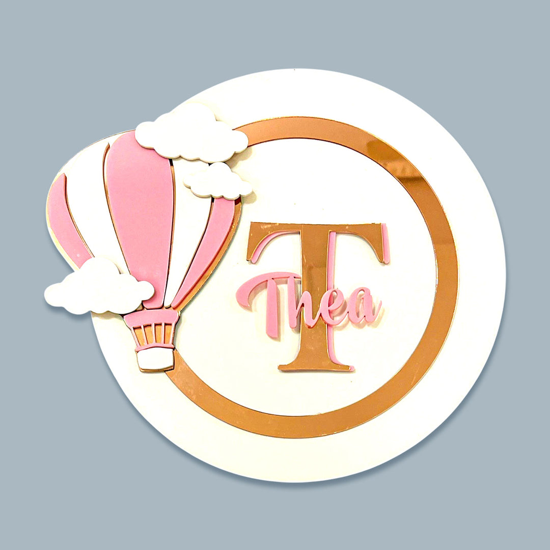 Name Plaque- Hot Air Balloon