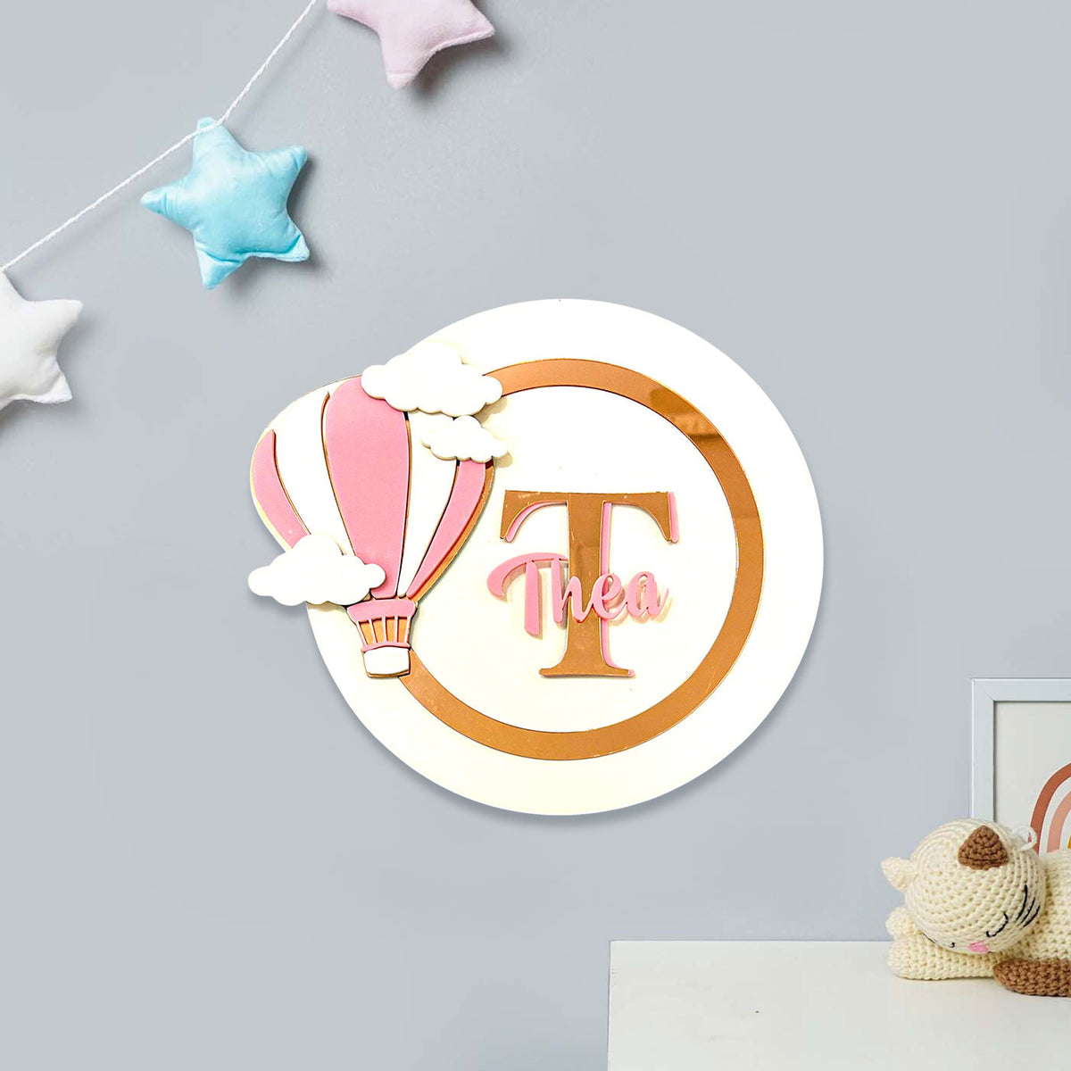 Name Plaque- Hot Air Balloon