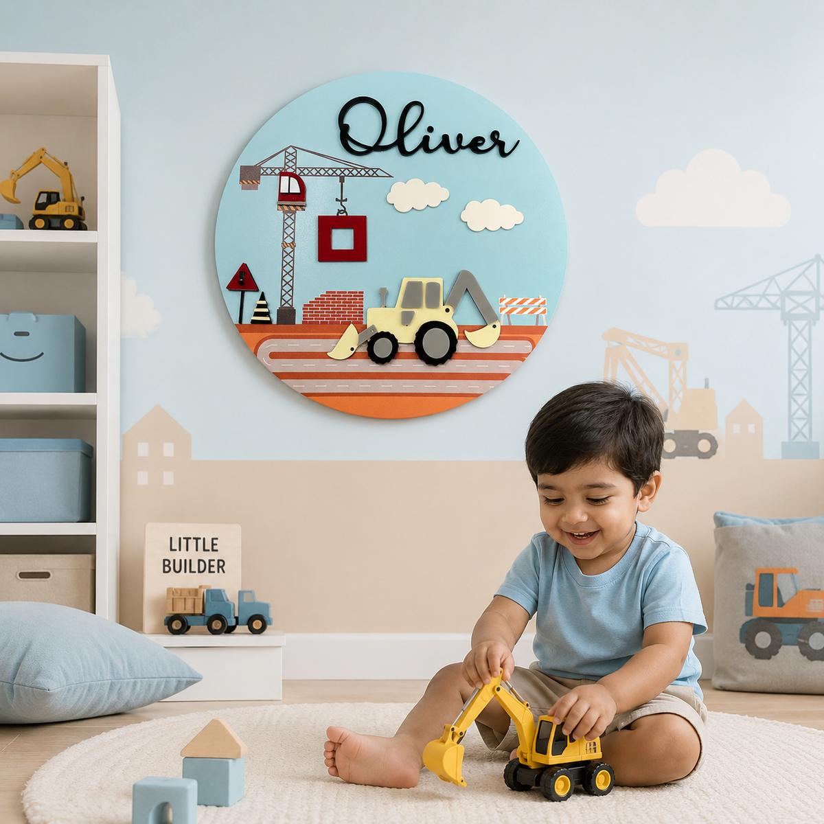 Name Plaque- Construction