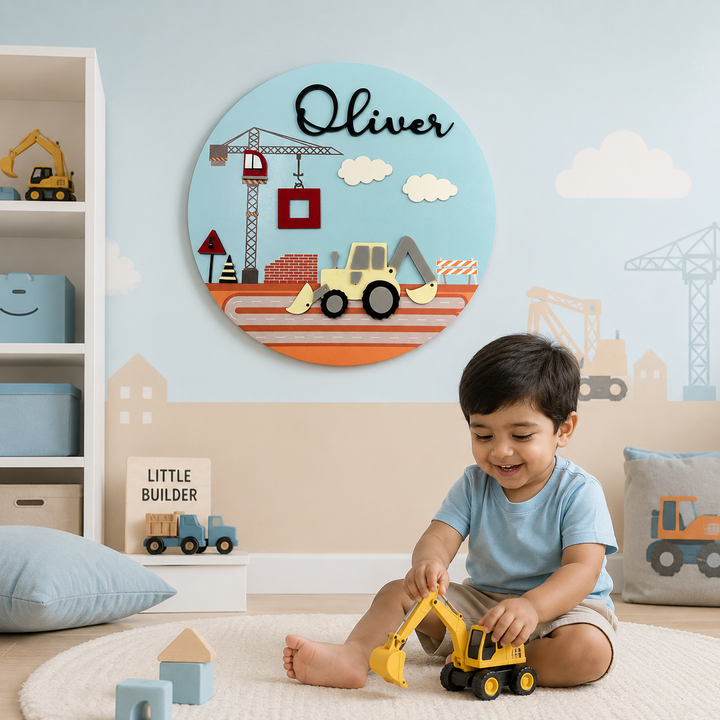 Name Plaque- Construction