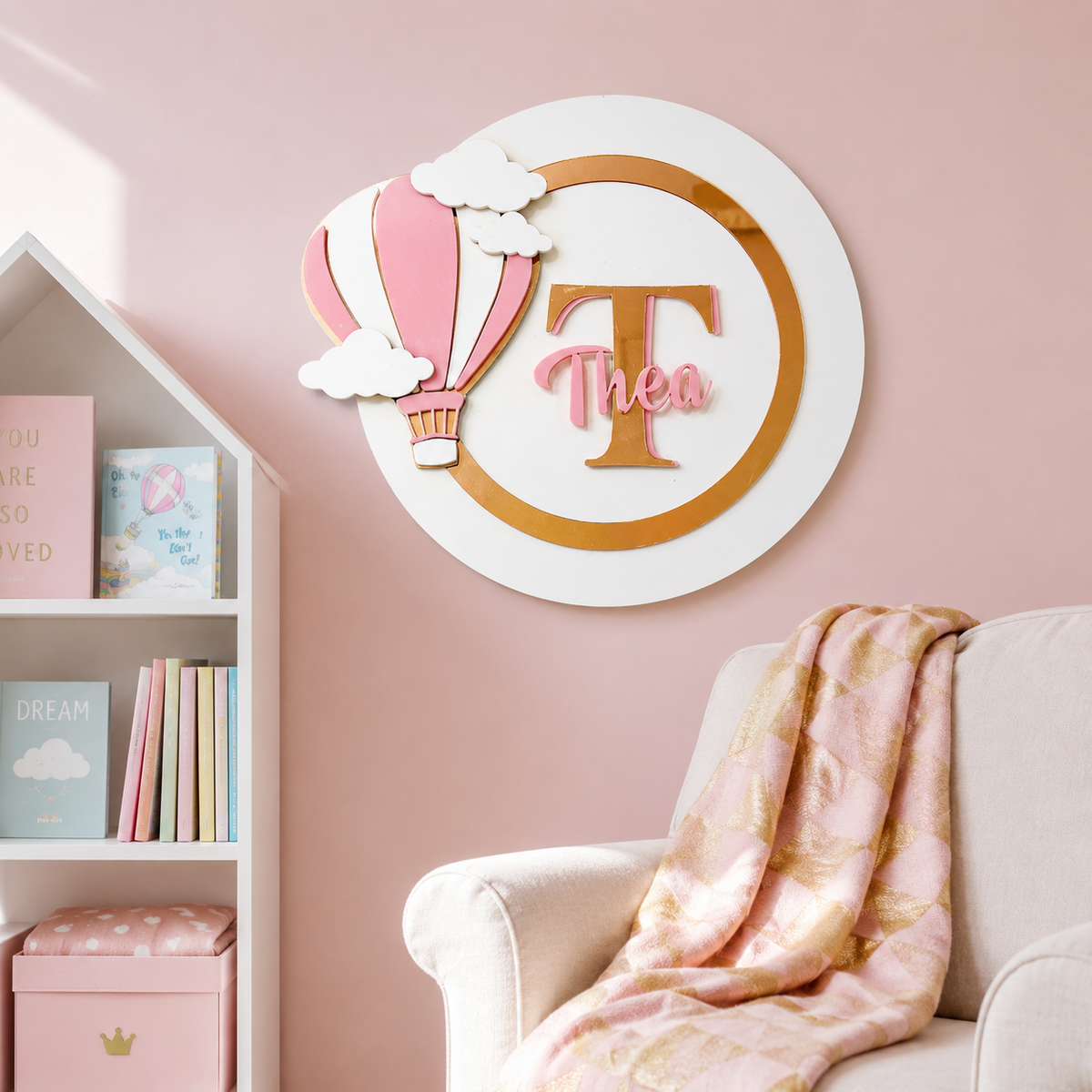 Name Plaque- Hot Air Balloon