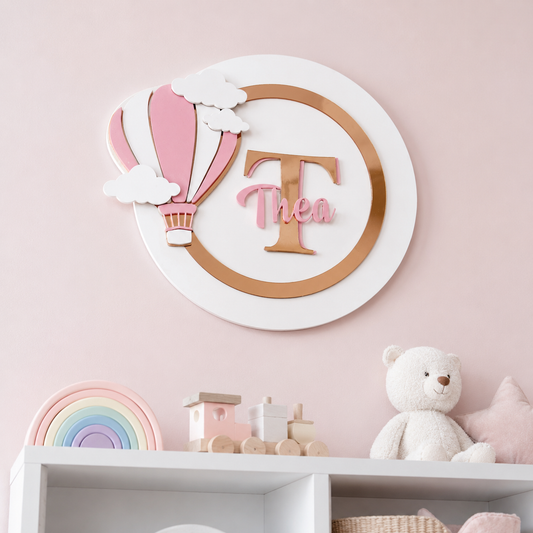 Name Plaque- Hot Air Balloon
