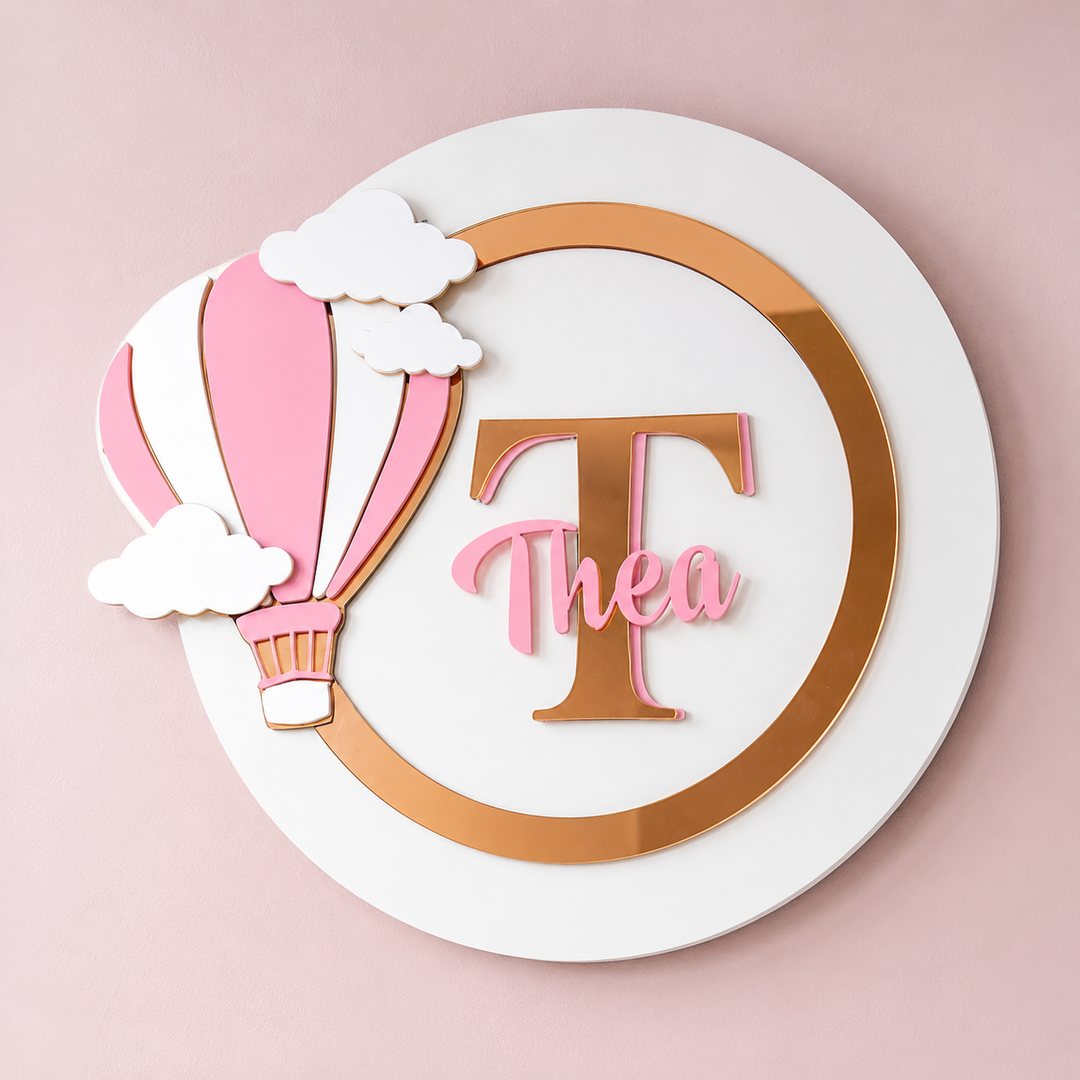 Name Plaque- Hot Air Balloon