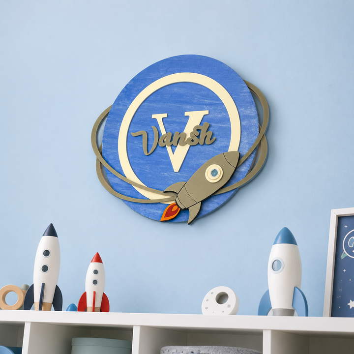 Name Plaque- Rocketeer