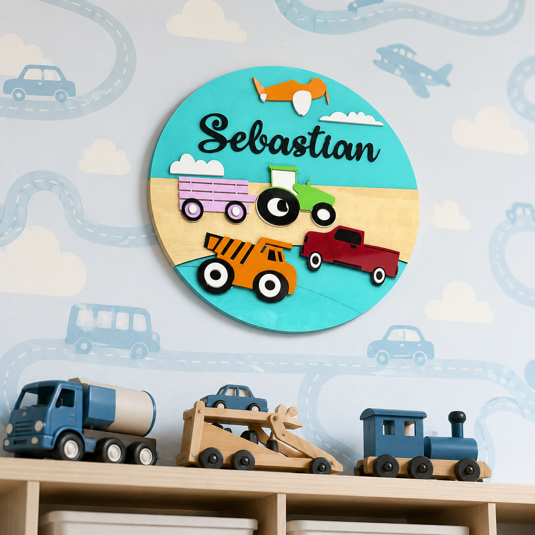 Name Plaque- Transport Trek