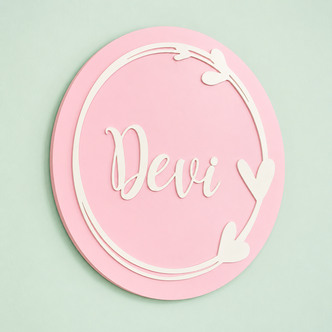 Name Plaque - Cherished Moments