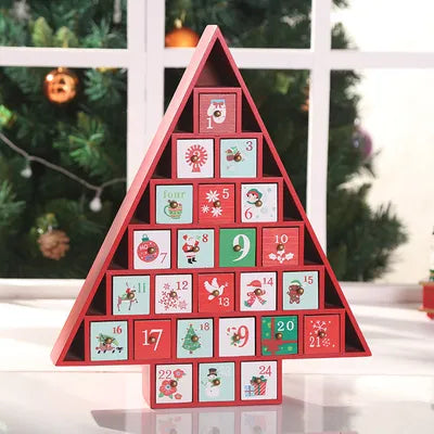 Babble Wrap Wooden Advent Calendar (Cherry Blossom)