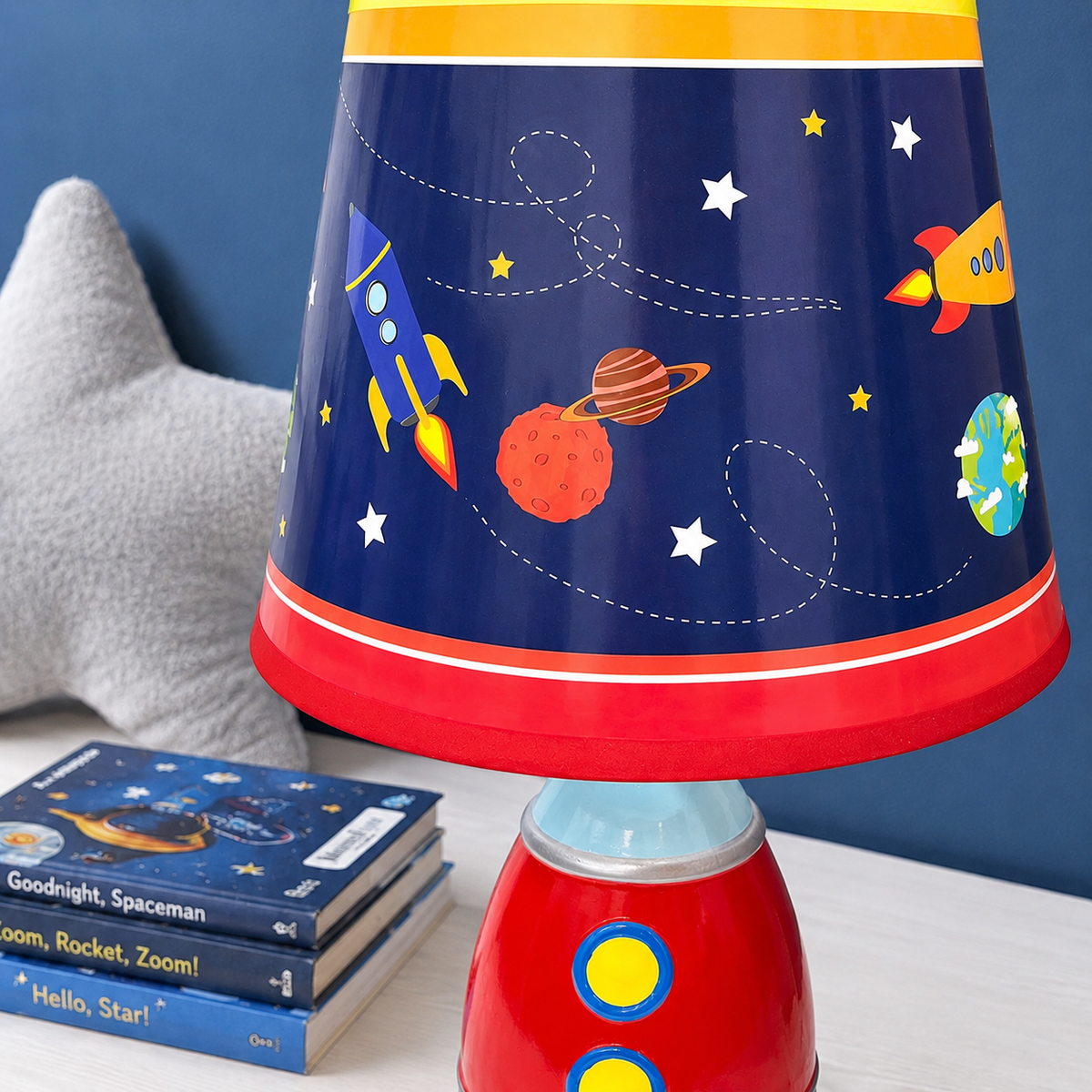 Night Lamp - Spaceship Glow (Red)