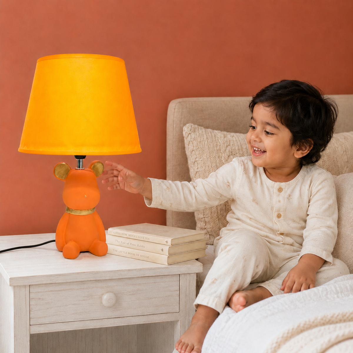 Night Lamp - Teddy Dream Light (Orange)