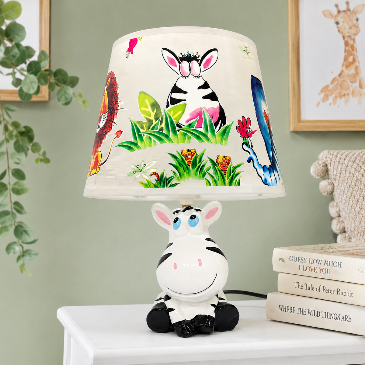 Night Lamp - Zara the Zebra