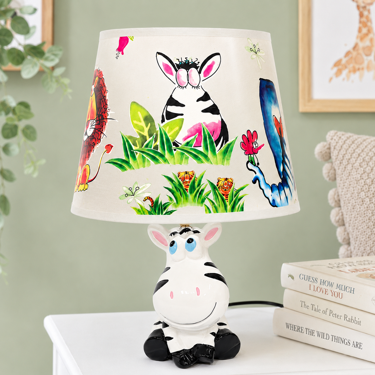 Night Lamp - Zara the Zebra
