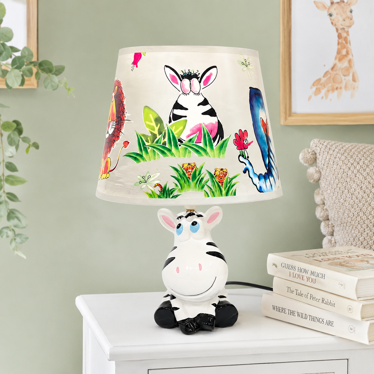 Night Lamp - Zara the Zebra
